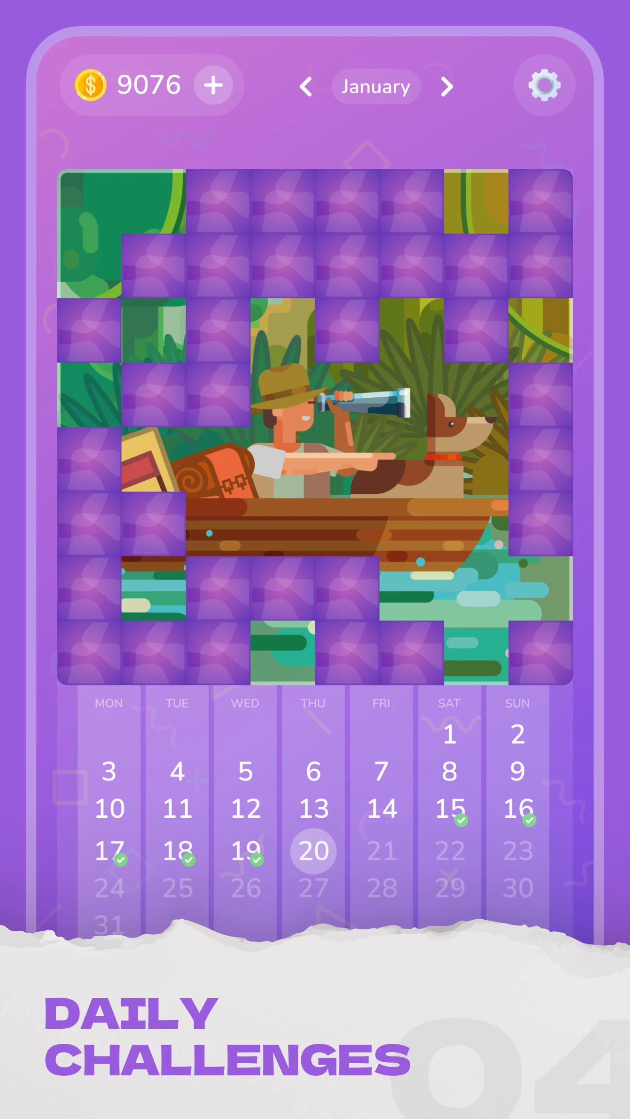 Sudoku Puzzles: Jigsaw Games screenshot